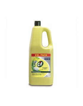 Cif Pro Formula Cream Lemon General Cleansing Cream with lemon fragrance 2L