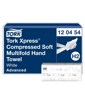 Tork Xpress Compressed Soft Advanced Multifold hand towel 2.400 sheets