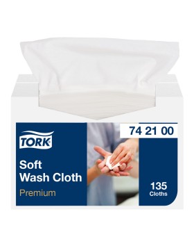 Tork Soft Premium patient wash cloth 8x135pcs