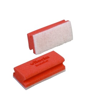 Vileda Non-scratch sponge with handle 7x15cm