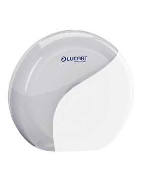 Lucart Identity Mini Jumbo toilet paper dispenser in roll