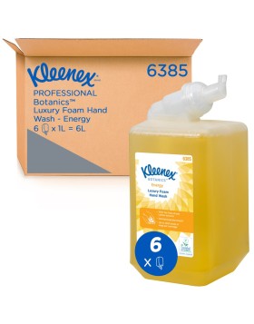 Kleenex Botanics Energy hand soap in foam 1L 6pcs