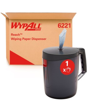 Wypall Reach 2in1 wall or bench roll centerfeed dispenser