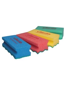 Vileda Puractive sponge with handle 8.5x13.5cm