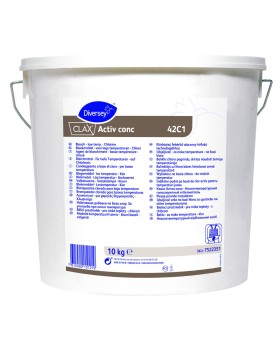 Diversey Clax Activ conc chlorine based bleach 10kg