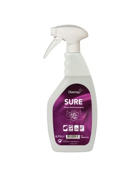 Diversey SURE Cleaner Disinfectant Spray cleaner and disinfectant