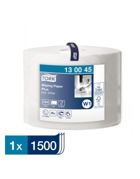 Tork Wiping Paper Plus βιομηχανικό ρολό 510m