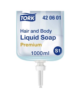 Tork Shower Cream 2in1 shampoo and shower gel 1L