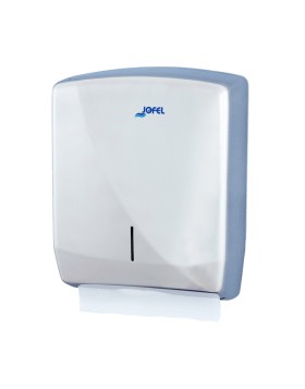 Jofel stainless steel polished hand towel dispenser