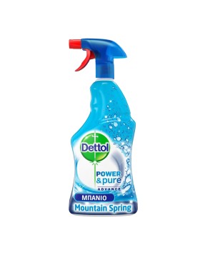 Dettol Power & Pure sanitary cleaner disinfectant spray 750ml