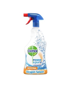 Dettol Power & Pure kitchen cleaner disinfectant spray 750ml