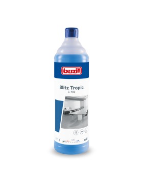 Buzil Blitz Tropic G483 alcohol based all-purpose cleaner with tropical fruit fragrance