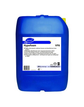 Diversey Hypofoam VF6 chlorinated cleaning & disinfecting detergent 20L