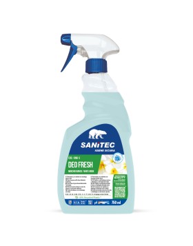 Sanitec Deo Fresh air freshener with White Musk fragrance 750ml