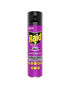 Raid Multi Insects εντομοκτόνο για κάθε τύπο έντομου 400ml